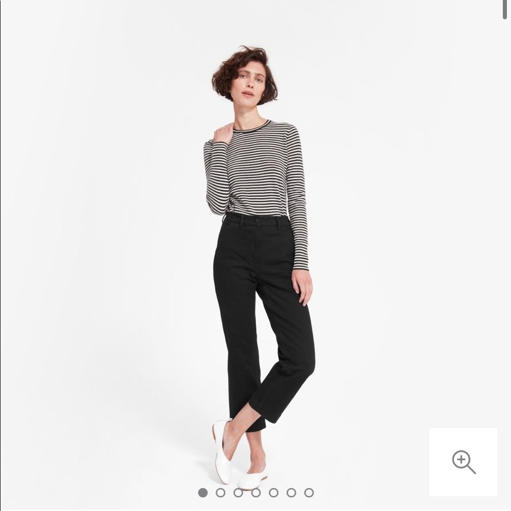 Everlane Straight Leg Crop Jeans